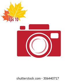 Camera, vector icon