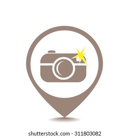 Camera vector icon 