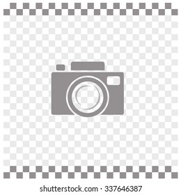 Camera, vector icon.