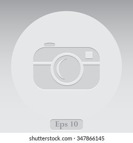 Camera vector icon 