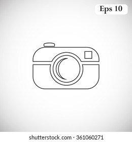 Camera vector icon 
