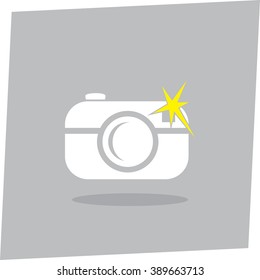 Camera vector icon 