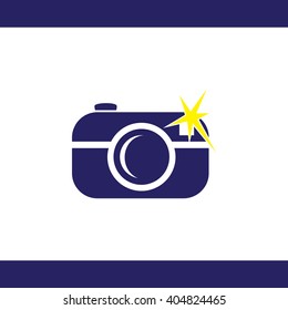 Camera vector icon 