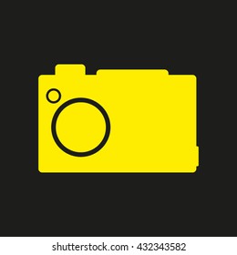 Camera, vector icon