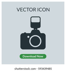 Camera vector icon