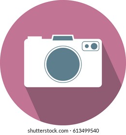 Camera. Vector icon