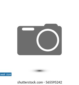 camera vector icon, vector best flat icon, EPS