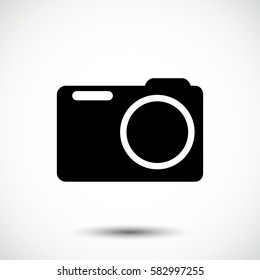 camera vector icon, vector best flat icon, EPS
