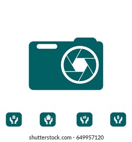 camera vector icon, vector best flat icon, EPS