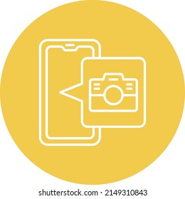 Camera vector icon. Can be used for printing, mobile and web applications.