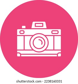 Camera vector icon. Can be used for printing, mobile and web applications.