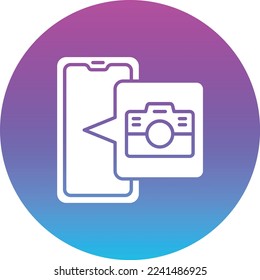 Camera vector icon. Can be used for printing, mobile and web applications.