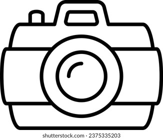 Camera vector icon. Can be used for printing, mobile and web applications.