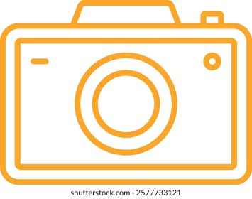 Camera vector icon. Can be used for printing, mobile and web applications.