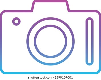 Camera vector icon. Can be used for printing, mobile and web applications.