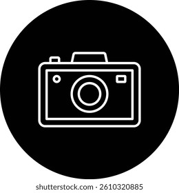 Camera vector icon. Can be used for printing, mobile and web applications.