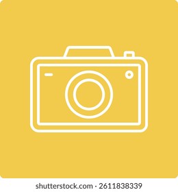 Camera vector icon. Can be used for printing, mobile and web applications.