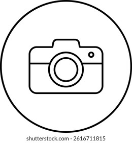 Camera vector icon. Can be used for printing, mobile and web applications.