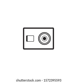Camera Vector Icon Design Tempate