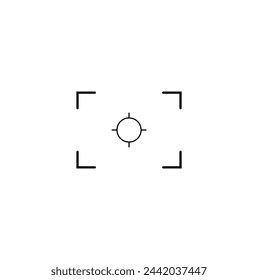 Camera vector icon. Editable stroke. security camera lens line art icon. Symbol in Line Art Style for Design, Presentation, Website or Mobile Apps Elements, Logo.