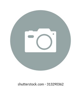 camera - vector icon. Flat design style eps 10