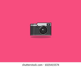 camera vector icon illustration.