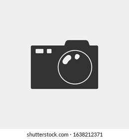 Camera vector icon illustration icon