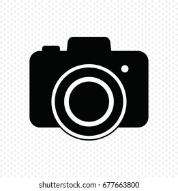 Camera vector Icon. Vector Illustration
