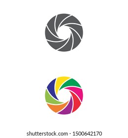 Camera vector icon illustration design template
