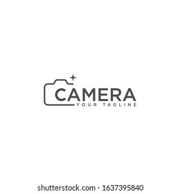 Camera vector icon illustration design template