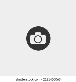 Indicador de icono del vector de cámara 