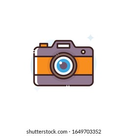 Camera Vector Icon. illustration Style EPS 10 File