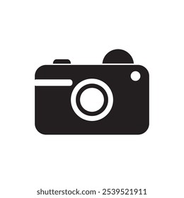 Camera Vector Icon Images, Camera Vector Royalty-Free Images, Photograph Camera Icon, Black Camera Icon