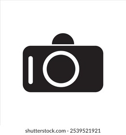 Camera Vector Icon Images, Camera Vector Royalty-Free Images, Photograph Camera Icon, Black Camera Icon