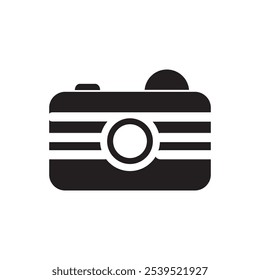 Camera Vector Icon Images, Camera Vector Royalty-Free Images, Photograph Camera Icon, Black Camera Icon