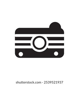 Camera Vector Icon Images, Camera Vector Royalty-Free Images, Photograph Camera Icon, Black Camera Icon