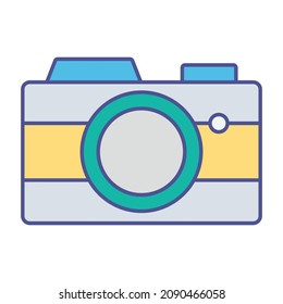 Camera  vector icon Isolated Vector icon which can easily modify or edit

