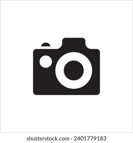 camera vector icon line template