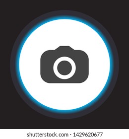 Camera Vector icon . Lorem Ipsum Illustration design