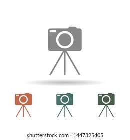 Camera Vector icon . Lorem Ipsum Illustration design