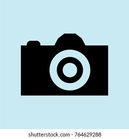 camera vector icon, photo icon vector