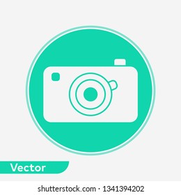Camera vector icon sign symbol