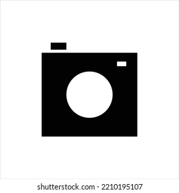 Camera vector icon symbol design