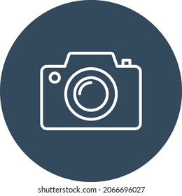 Camera Vector Icon That Can Easily Modified Or Edit

