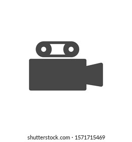 Camera vector Icon in trendy flat style isolated on grey background vector Icon. Camera symbol for your web site design, logo, vector Icon app, UI. vector Icon illustration,