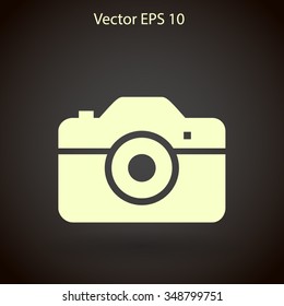 Camera vector illustration.