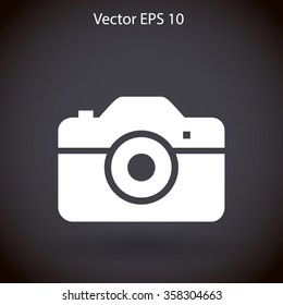 Camera vector illustration.