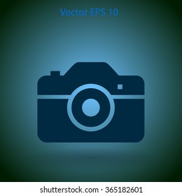 Camera vector illustration.