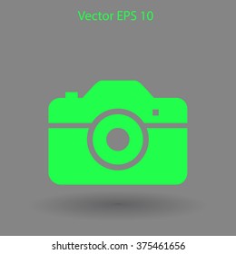 Camera vector illustration.