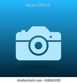 Camera vector illustration.